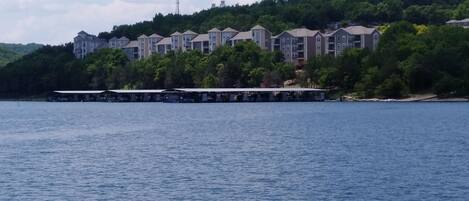 Our condo from the lake
