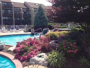 Heated pool and hot tub! Open Mid May through September.