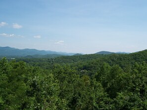 View of mountains