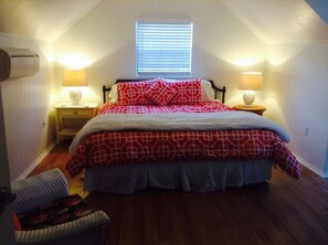 Upstairs king bedroom