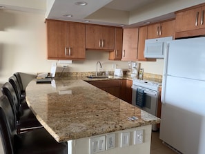 Renovated kitchen.