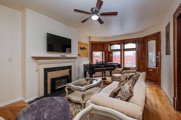 Living Room with Grand Piano