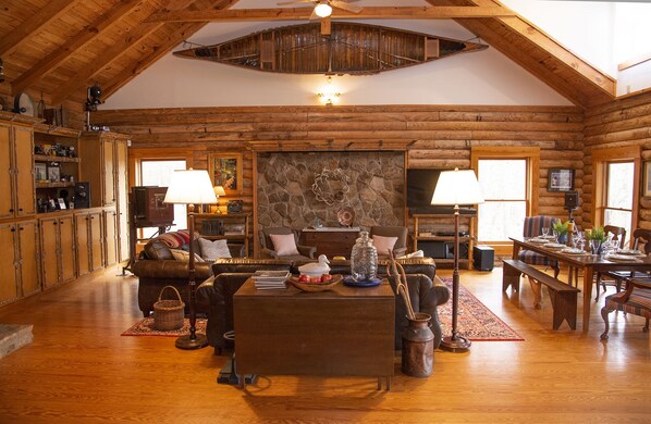 Great Room, Main level of Lodge