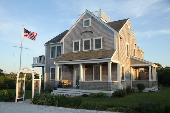 Main house front entrance