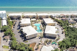 The Adagio Property sits right on the beautiful Blue Mountain Beach!