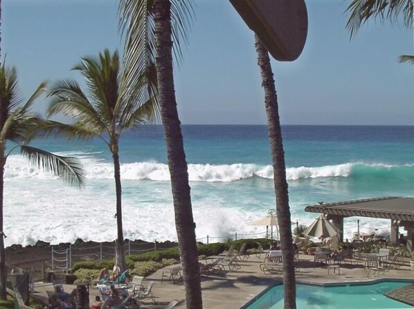 Oceanfront DAY View from our Lanai