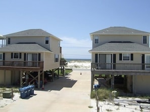 Beach View From Lower Deck