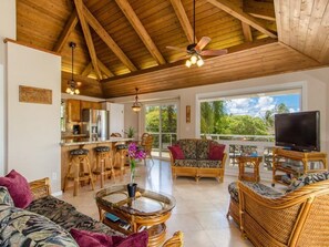 Upstairs Living Room area