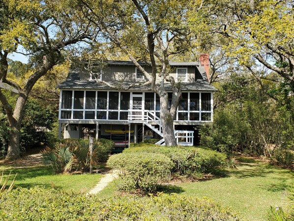 House from creek