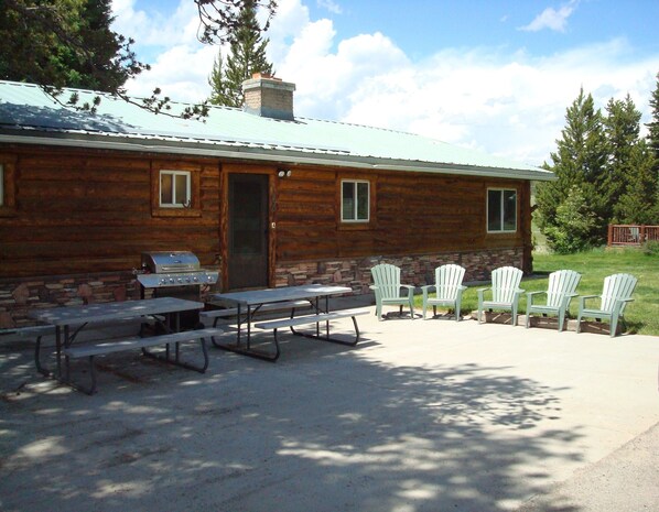 What's better than grilling out under the big Montana sky after a day of fun!