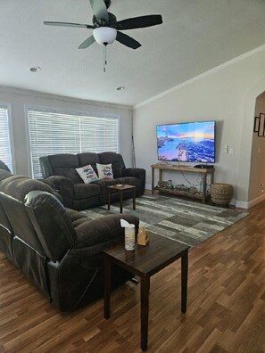 Living room as you enter the house.