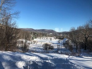 The magnificent view in winter