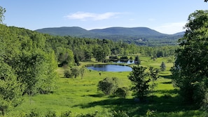 The magnificent view in summer