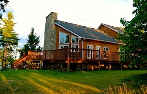 View of cottage from Martini Deck