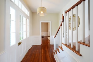 Entry Hall Welcoming You To An Authentic Charleston Single- Fully Renovated