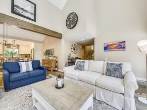 Living Room at 2 Oyster Catcher