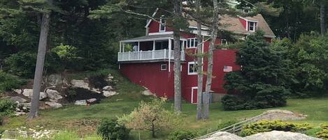 Cottage as viewed from Town Float