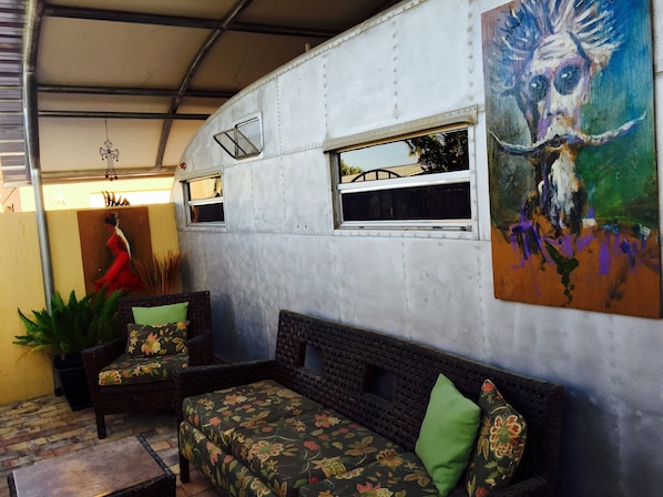 private patio