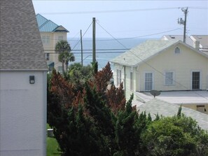 View of Beach from Front Porch 