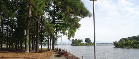 Lake front view