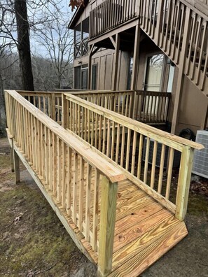 New ramp, no steps!