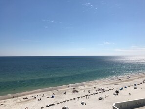 View from main balcony