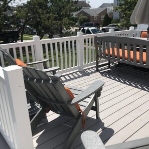 Rear deck