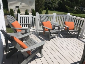 Rear deck