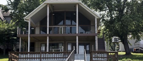 View of home from the dock.