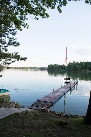 Shoreline with 60' of dock