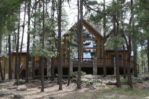 View of the back porch area