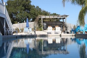 Pool and lounge area