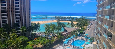 View from unit to lanai (balcony)