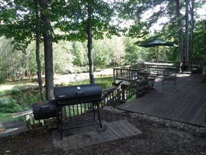 Living in the heart of the county with 30 acres of privacy
