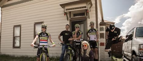 Very proud to house ToPeak Ergon Team for Leadville 100 in 2014!