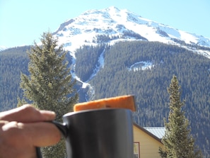 View of Kendall Mountain from Front Porch.