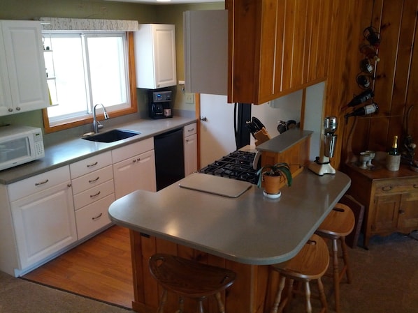 Kitchen/bar area.