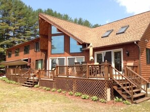 Front of Home facing lake & beach.