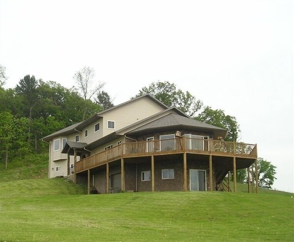 Our home! We've added a ~900 sq. ft. apartment to share this experience with you