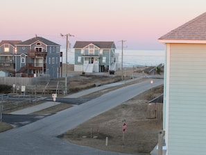 View from roof top deck