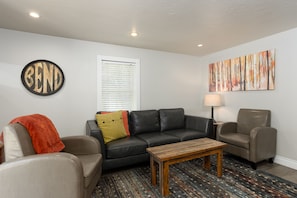 Provides room for everyone or a quiet place to read