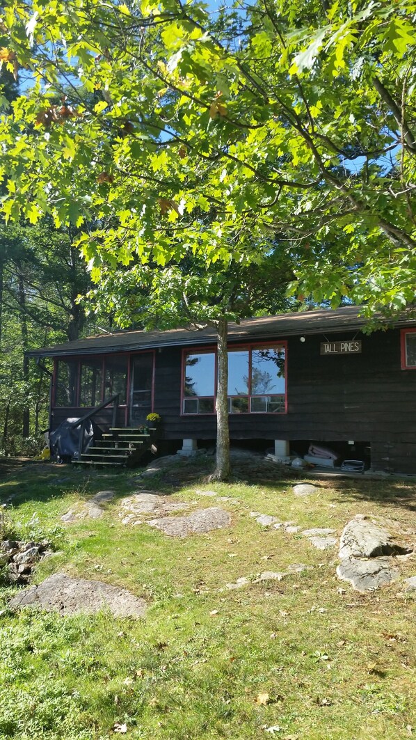 Front of Cottage from water