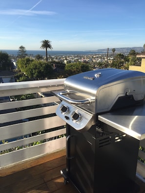 Not a bad view from the grill. Just outside kitchen.