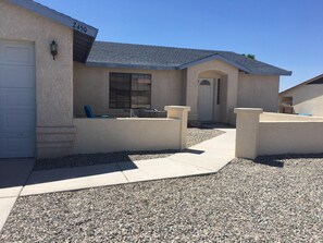Front patio