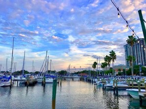 Take a sailboat cruise on the bay to watch the sunset