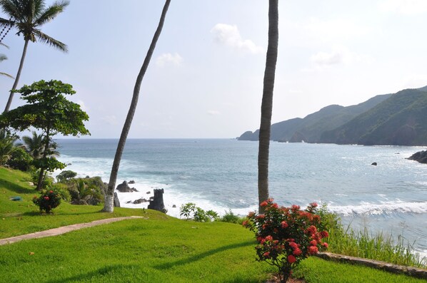 Vista para a praia ou o mar