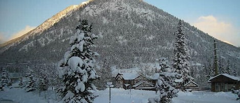 Master Bedroom view - Chief Mountain