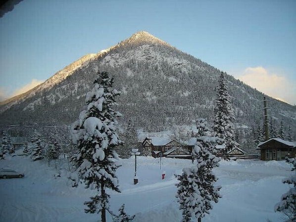 Master Bedroom view - Chief Mountain