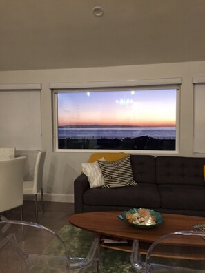 ocean view from living room