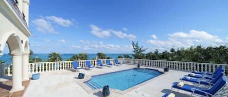 Our Venetian Pool on our private Beach.